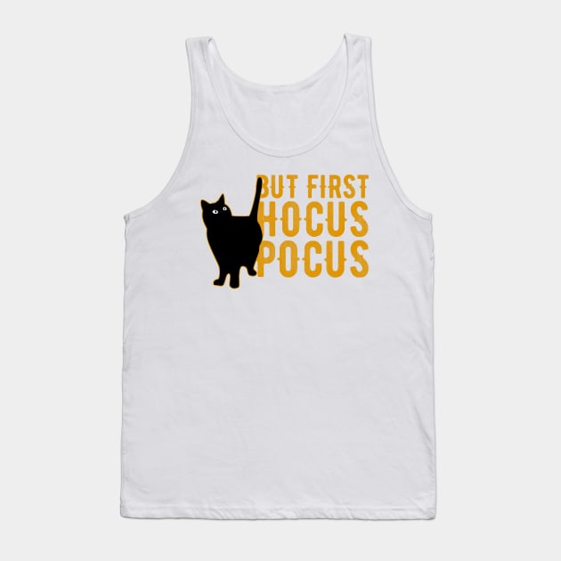 But First Hocus Pocus Black Cat Halloween Tank Top by heidiki.png